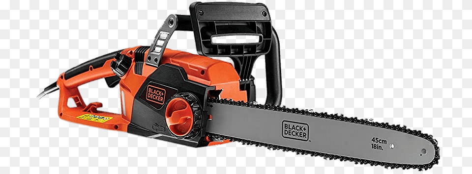 Blackdecker Corded Chainsaw, Device, Chain Saw, Tool, Grass Free Png