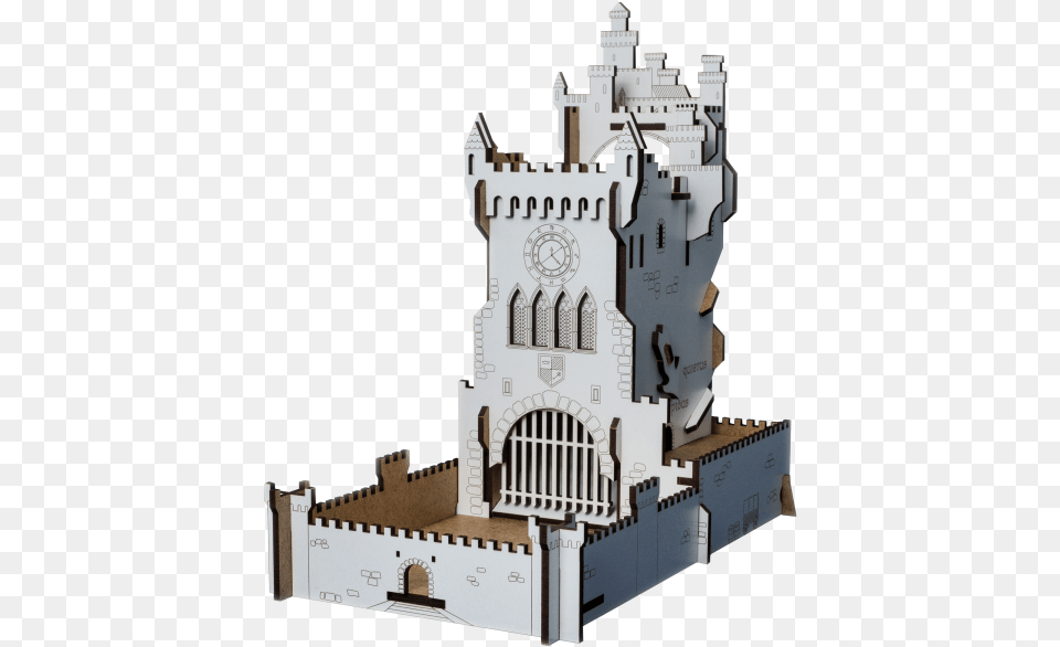 Blackfire Dice Tower Blackfire Dice Tower White Castle, Architecture, Building, Clock Tower, Arch Free Png Download