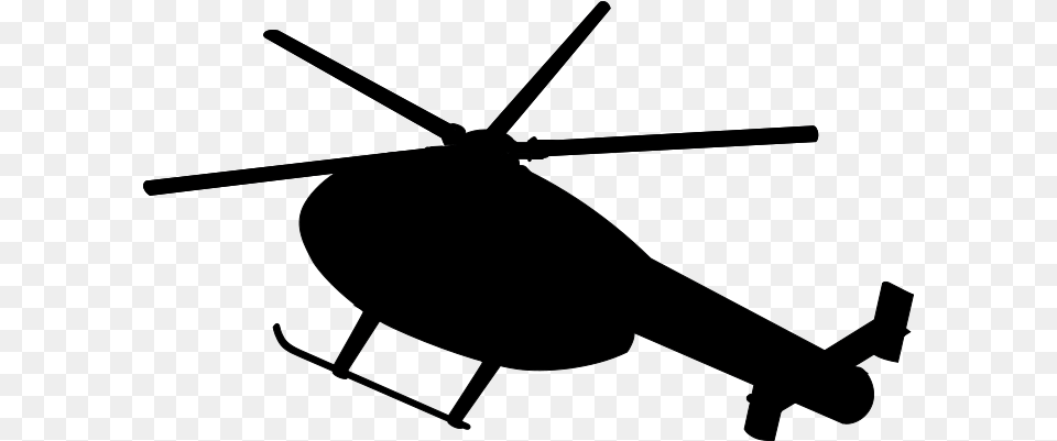 Blackhawk Silhouette Panda Images Helicoptersilhouette Helicopter Silhouette, Gray Free Transparent Png