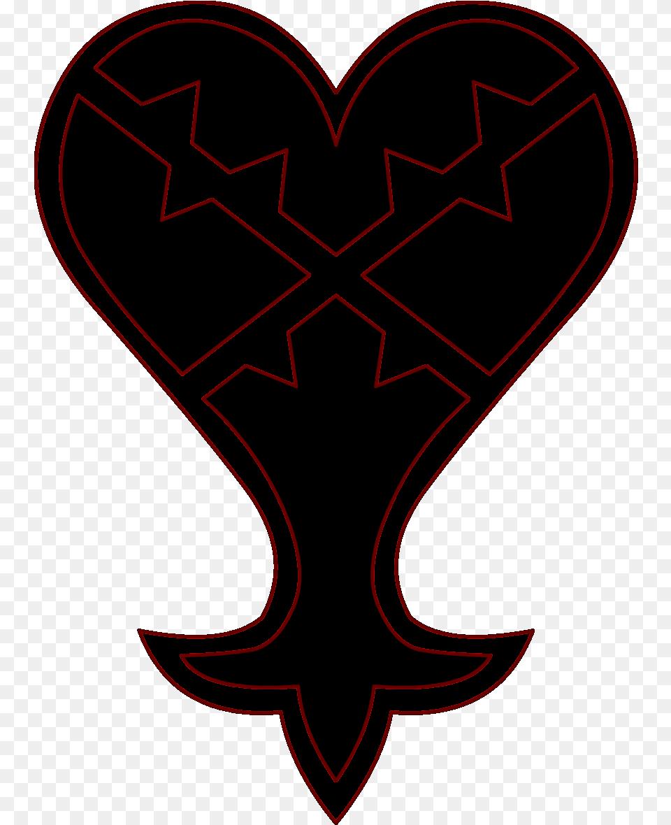 Blackheart Emblem Illustration, Symbol Free Transparent Png