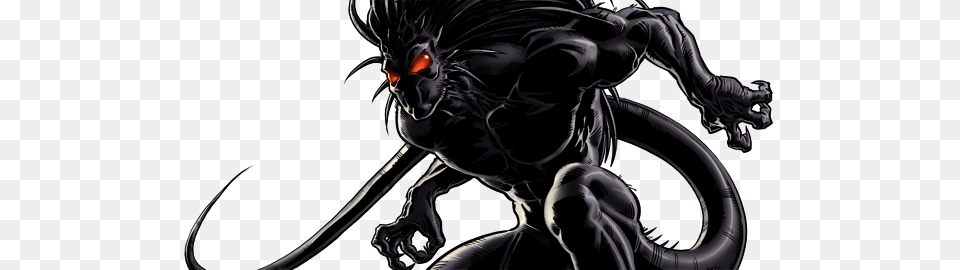 Blackheart From Marvel Avengers Alliance Demons With A Tail, Animal, Mammal, Panther, Wildlife Png Image