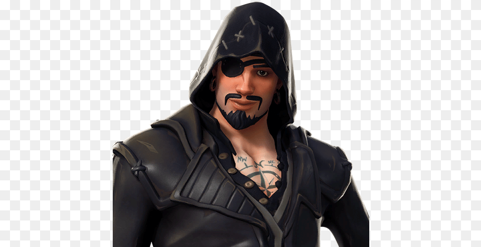 Blackheart Outfit Fortnite Wiki Blackheart Fortnite, Clothing, Hoodie, Knitwear, Sweater Free Transparent Png