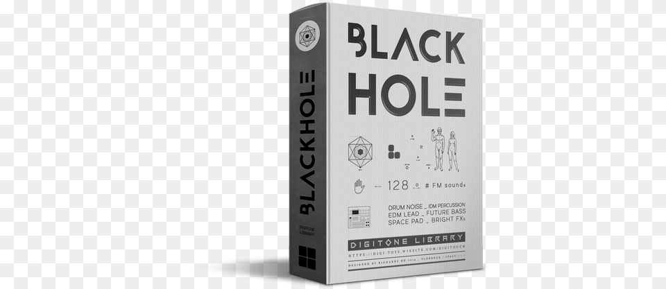 Blackhole Digitone Library Box, Advertisement, Book, Poster, Publication Png