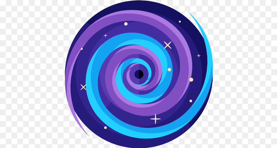 Blackhole Icon Black Hole Icon, Spiral, Outdoors, Night, Nature Png