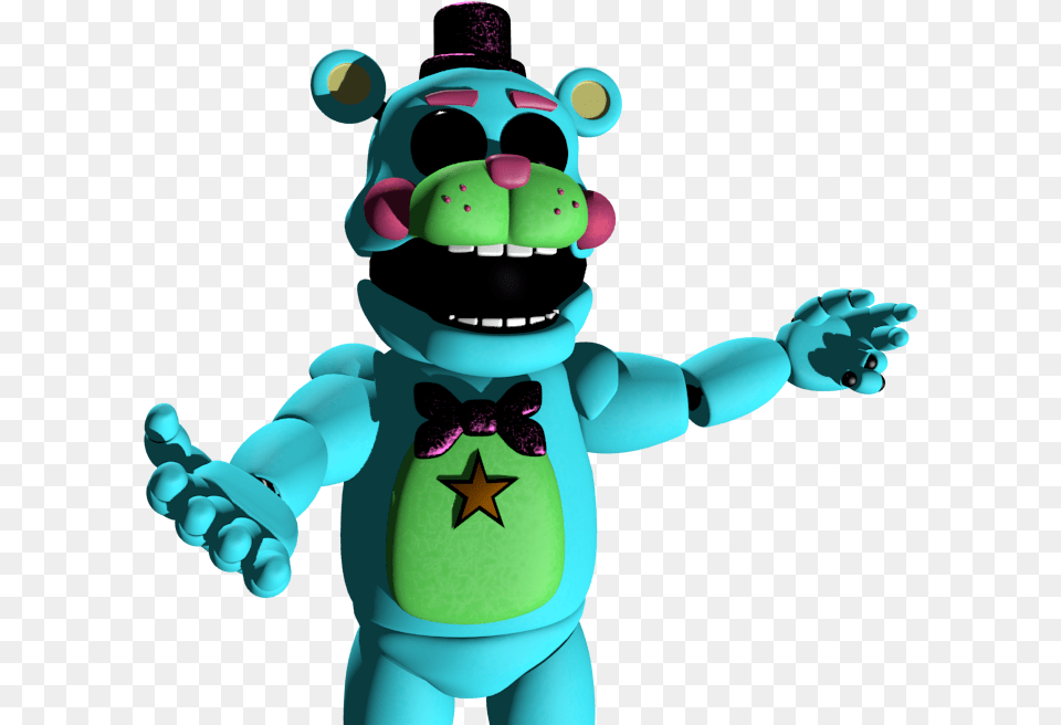 Blacklight Freddy, Toy Free Png Download