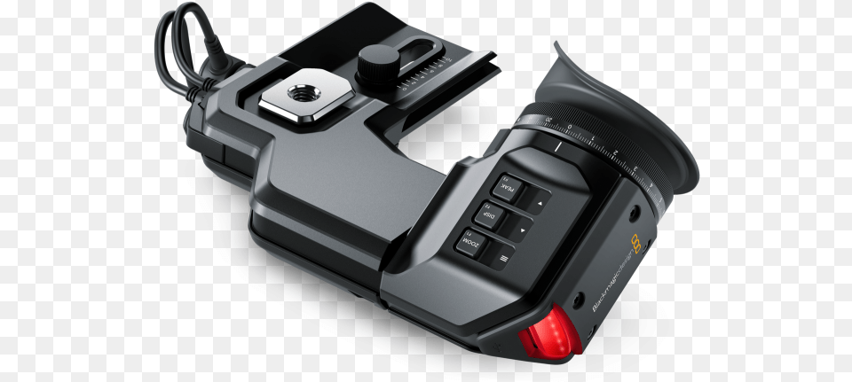 Blackmagic Ursacamera Viewfinder Rightangle Rgb Blackmagic Viewfinder, Camera, Electronics, Video Camera Png Image