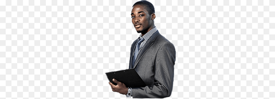 Blackman Clipboard Jeune Leader Africain, Accessories, Suit, Portrait, Photography Png