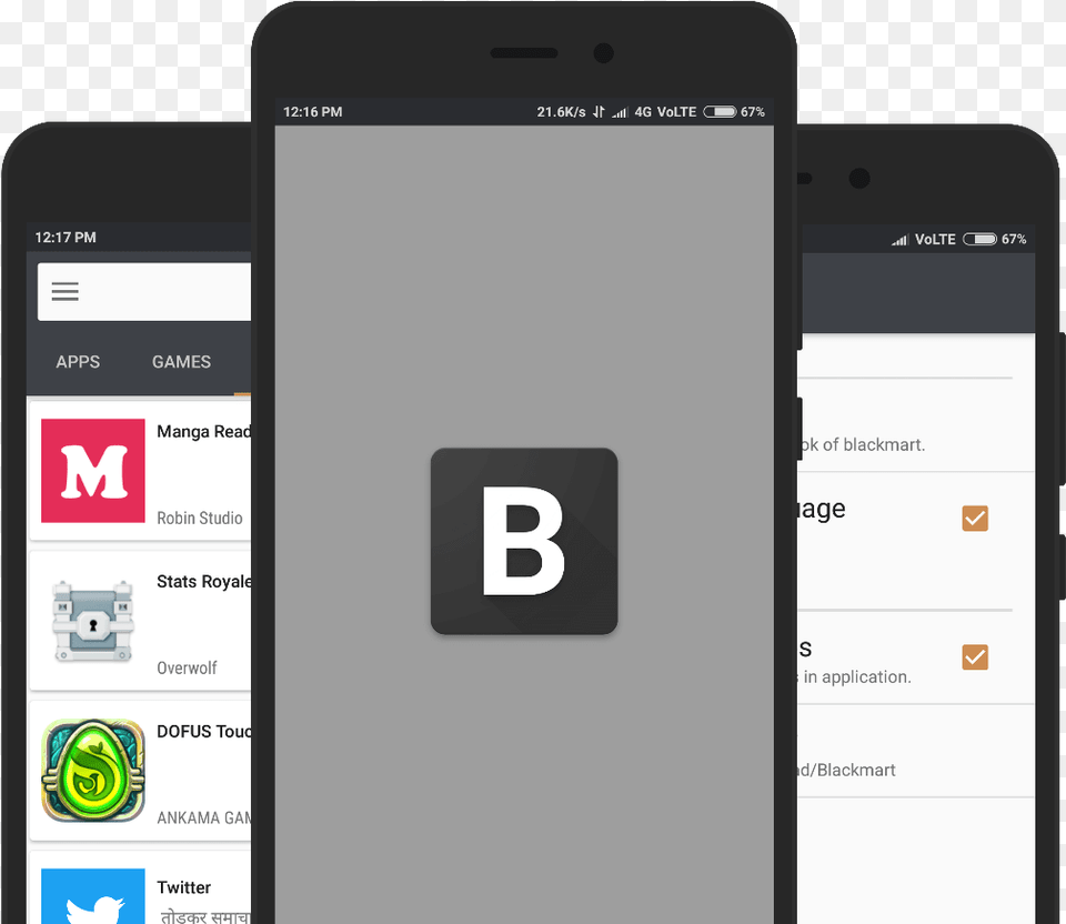 Blackmart Apk For Android Iphone, Electronics, Mobile Phone, Phone, Text Png Image