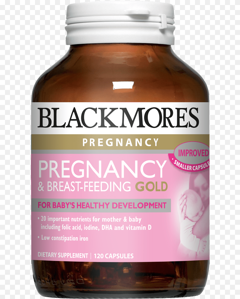 Blackmores Pregnancy Amp Breast Feeding Gold Capsules, Plant, Herbs, Herbal, Baby Free Png Download