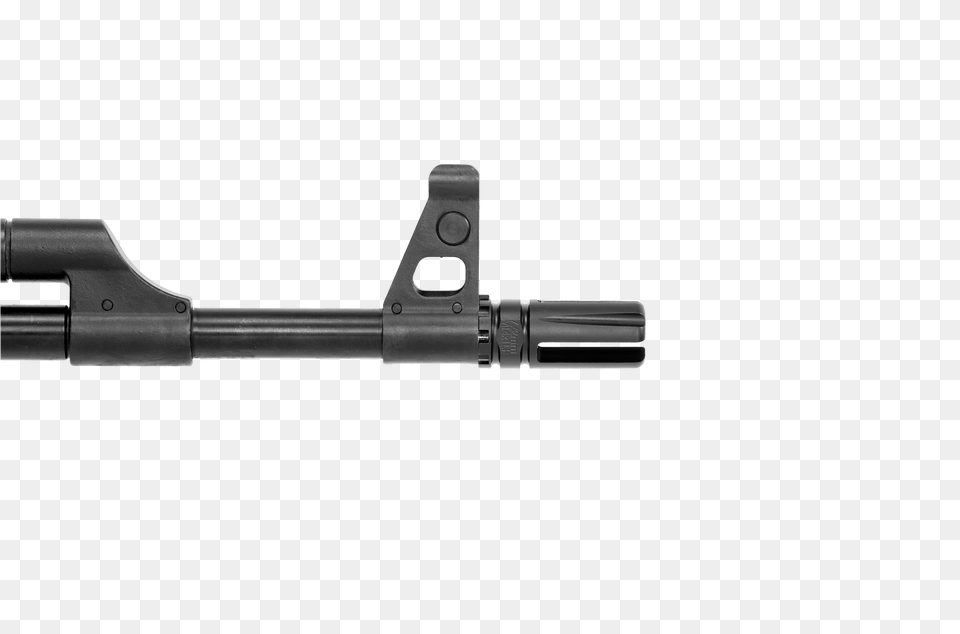 Blackout Non Silencer Mount Ak Variants Flash Hider Aac Blackout Flash Hider Ak, Firearm, Gun, Rifle, Weapon Free Png