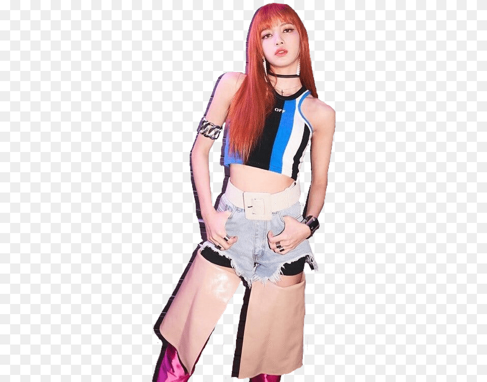 Blackpink As If It S Your Last Lisa Lisa Blackpink, Clothing, Costume, Person, Shorts Png Image