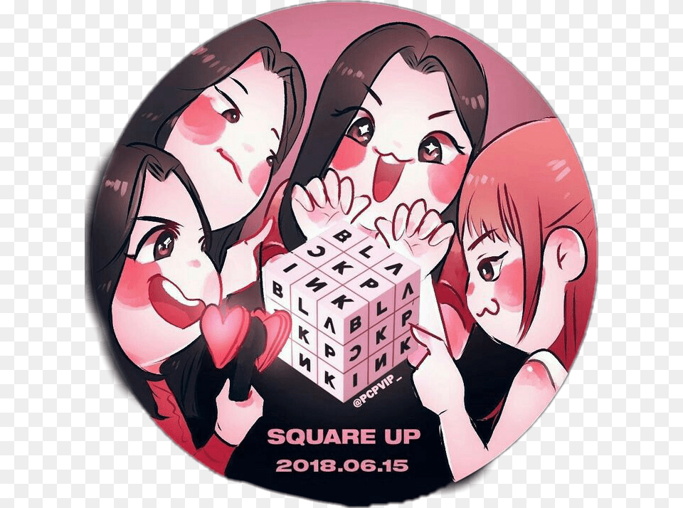 Blackpink Blink, Book, Comics, Publication, Adult Png Image