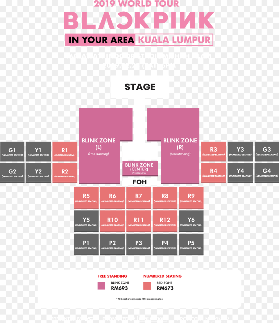 Blackpink Concert In Malaysia, Advertisement, Poster, Scoreboard Png Image