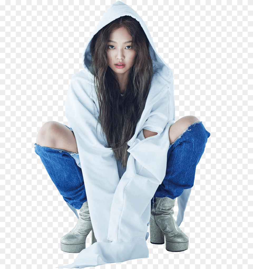 Blackpink Jennie, Clothing, Coat, Shoe, Footwear Png