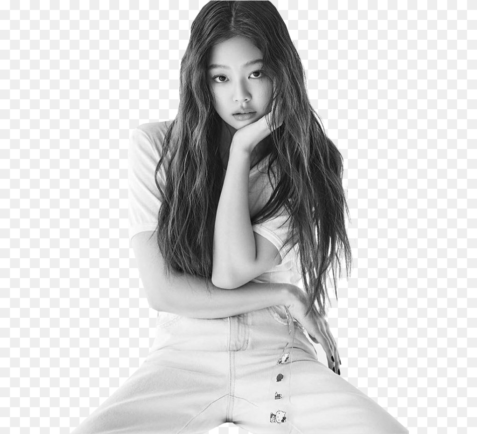Blackpink Jennie Red, Face, Head, Person, Photography Free Transparent Png