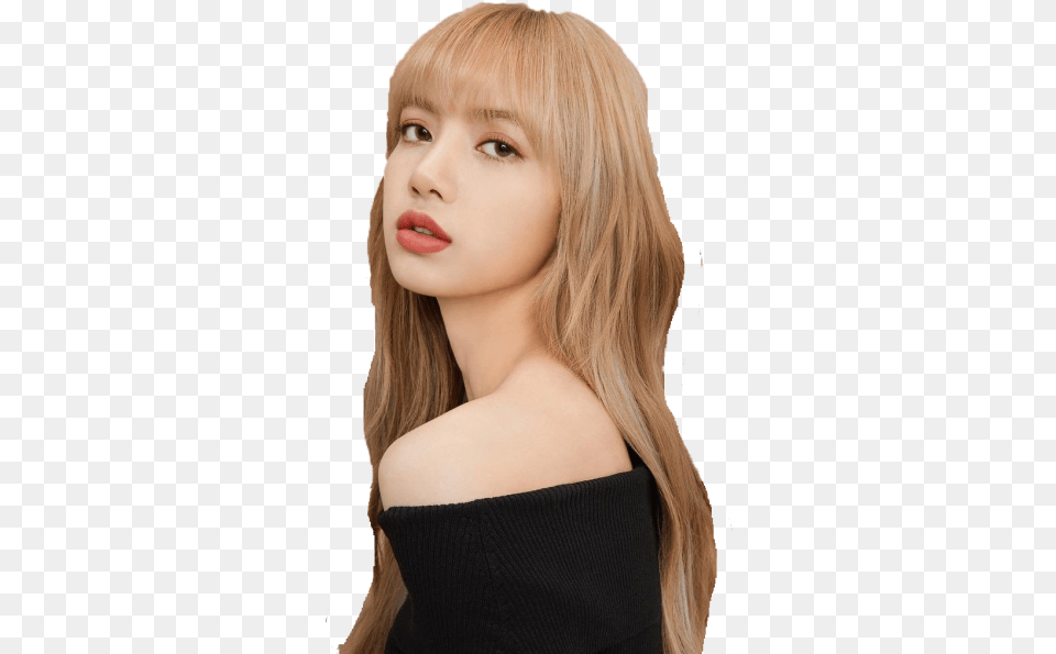 Blackpink Lisa 3 Lisa Manoban Blonde Hair, Head, Face, Portrait, Photography Free Transparent Png