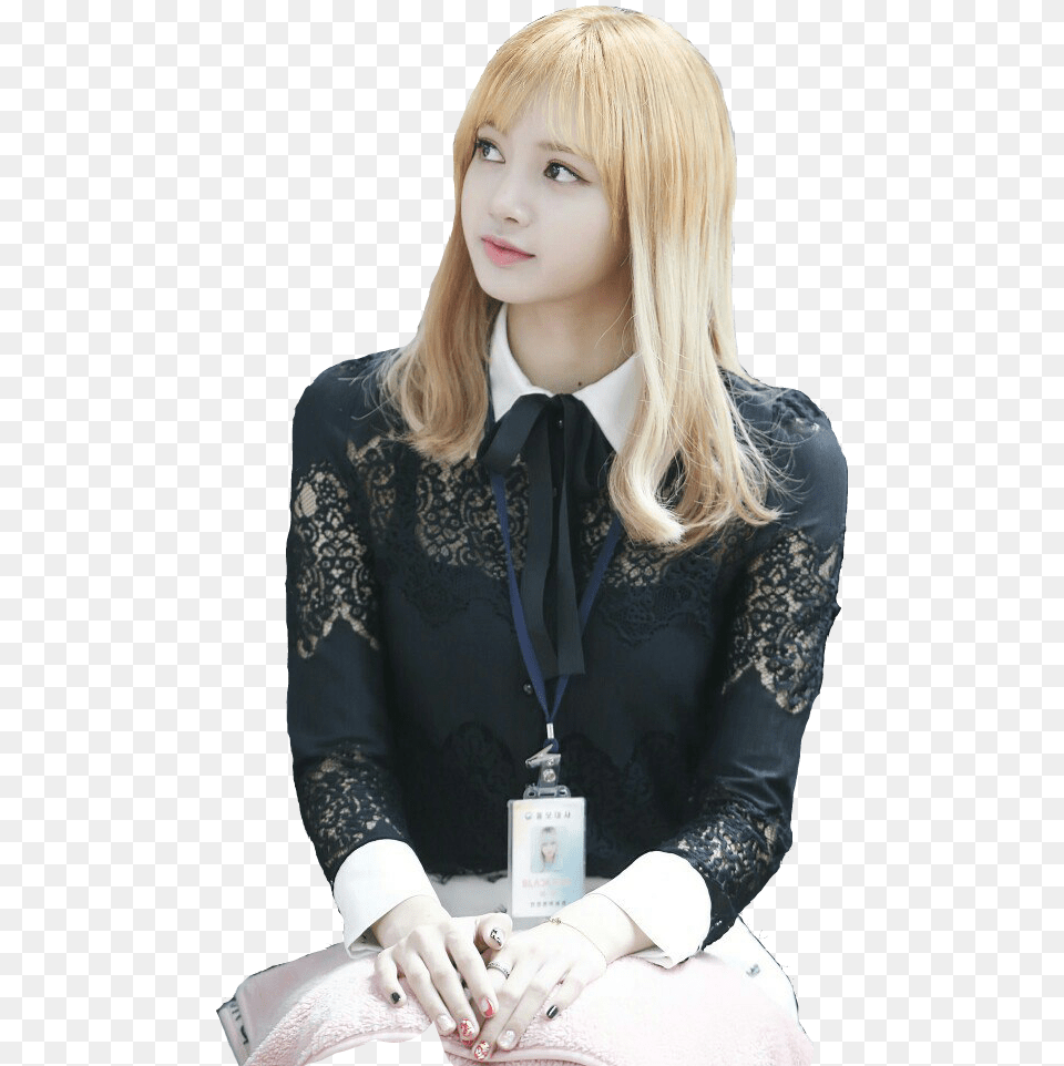 Blackpink Lisa Hair Blond, Woman, Person, Female, Adult Png