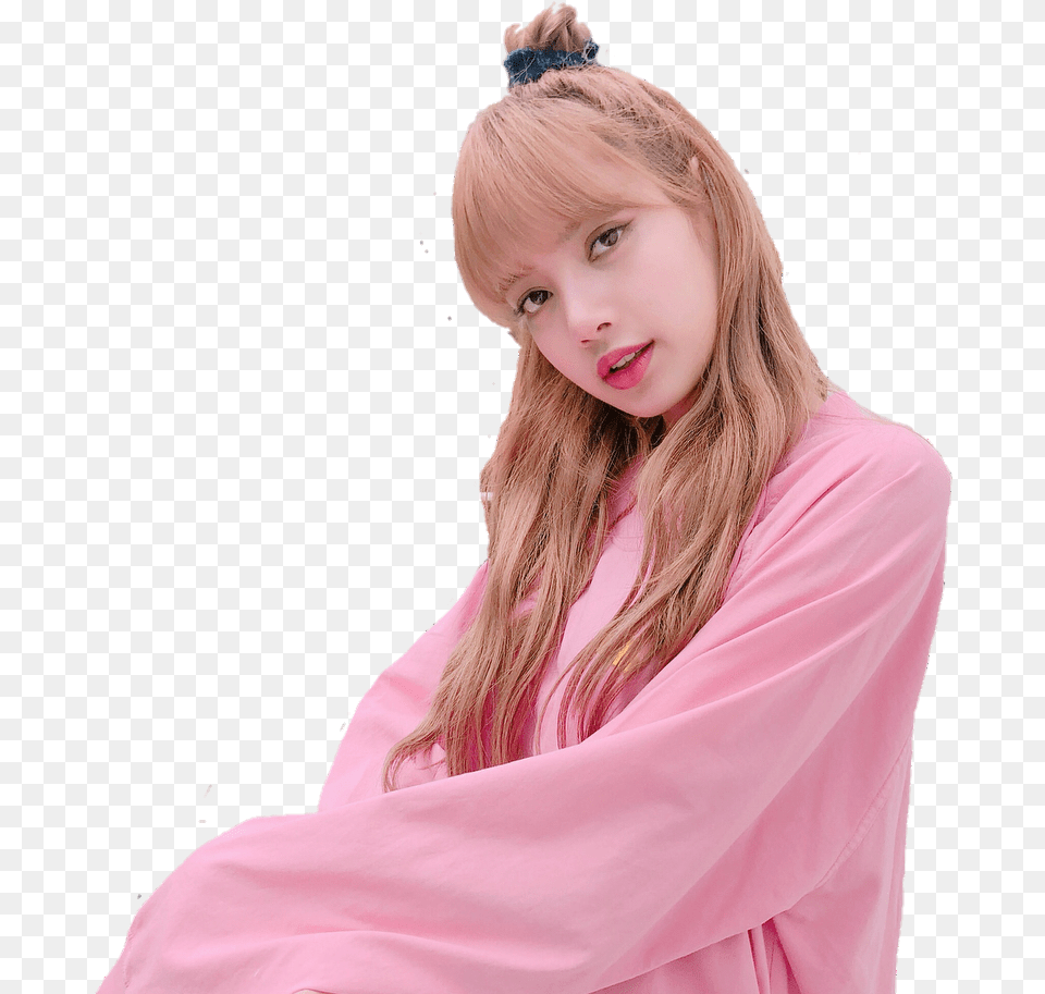 Blackpink Lisa Lalisa Pink Mich Blackpink, Head, Gown, Formal Wear, Photography Png
