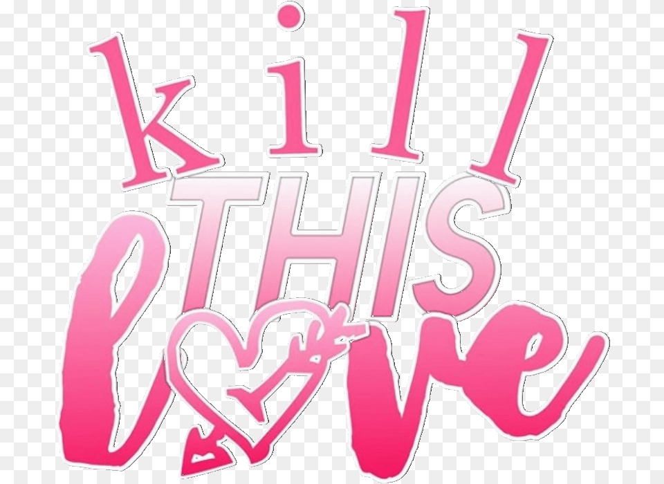 Blackpink Lyric Song Killthislove Kpop Heart Graphic Design, Text, Dynamite, Weapon Free Png Download