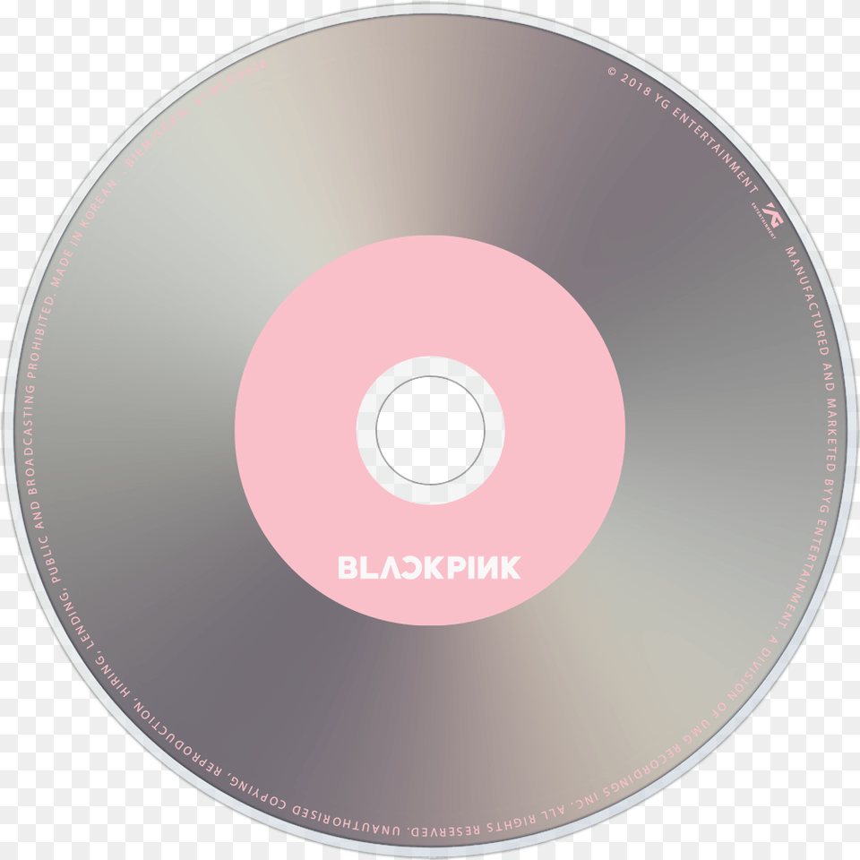 Blackpink Music Fanart Fanarttv Blackpink Square Up Cd, Disk, Dvd Png Image