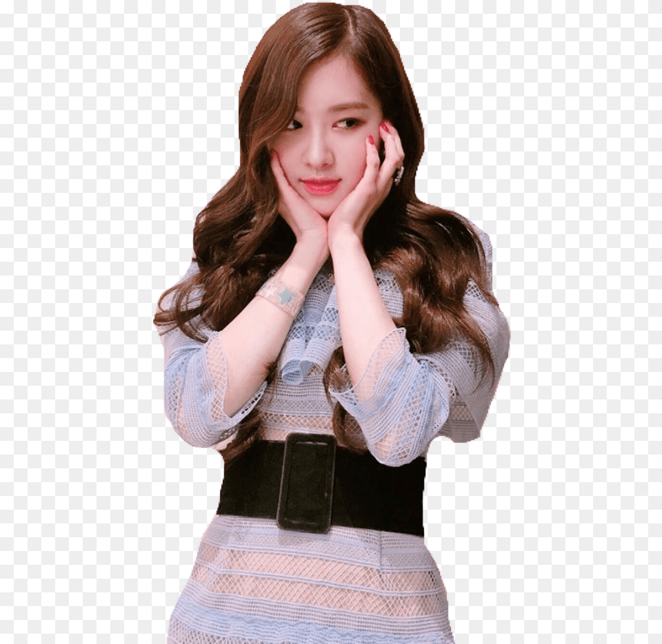 Blackpink Ros Rose Kpopfreetoedit Rose Blackpink, Blouse, Clothing, Face, Person Png