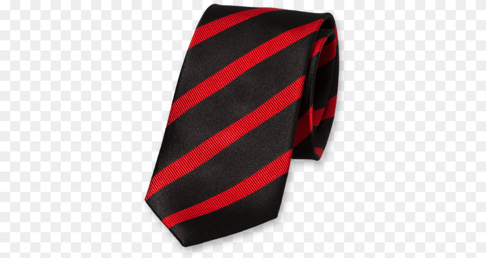 Blackred Striped Tie Necktie, Accessories, Formal Wear Free Png