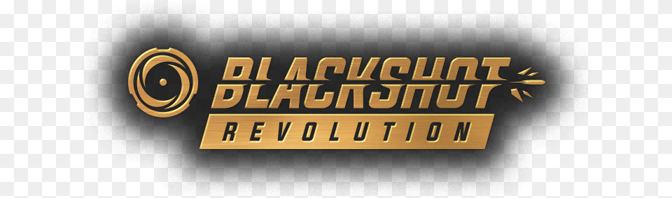 Blackshot Online Horizontal, Bronze, Logo, Text Png Image