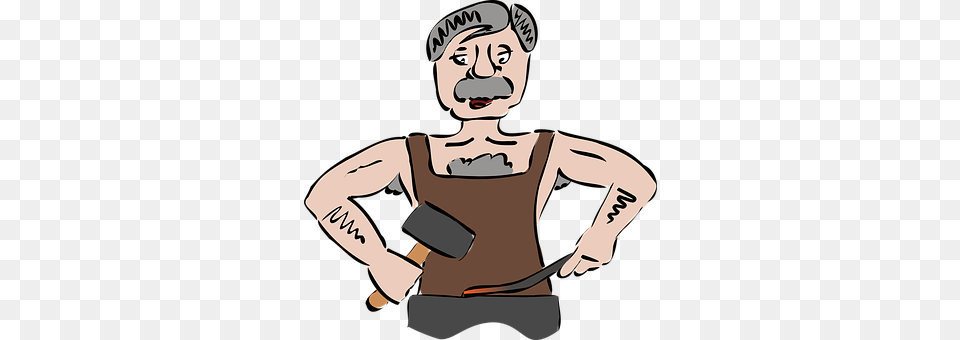 Blacksmith Adult, Male, Man, Person Free Png Download