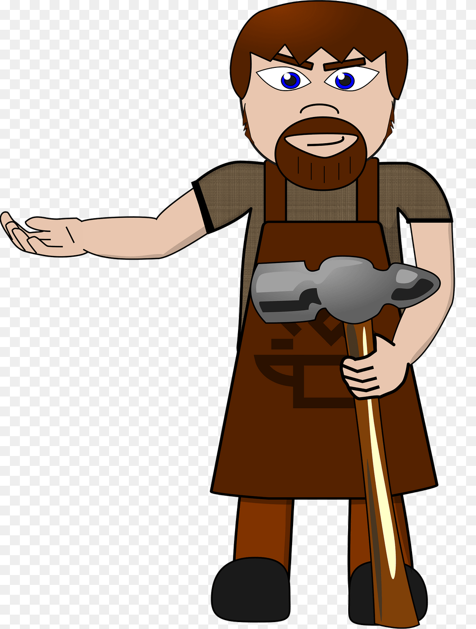 Blacksmith Clipart, Baby, Person, Face, Head Free Transparent Png