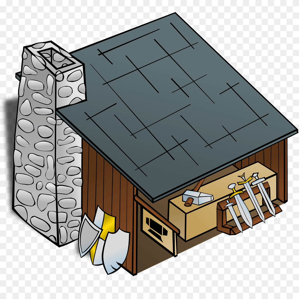 Blacksmith Clipart, Architecture, Building, Countryside, Hut Free Transparent Png