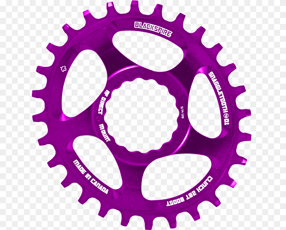 Blackspire Snaggletooth Oval, Machine, Wheel, Spoke, Gear Free Png Download