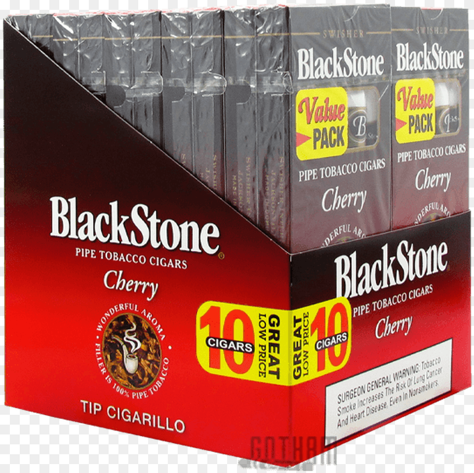 Blackstone Tip Cigarillo Cherry Box Box, Advertisement, Poster Png