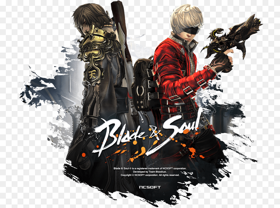 Blade And Soul, Advertisement, Poster, Adult, Person Free Png Download
