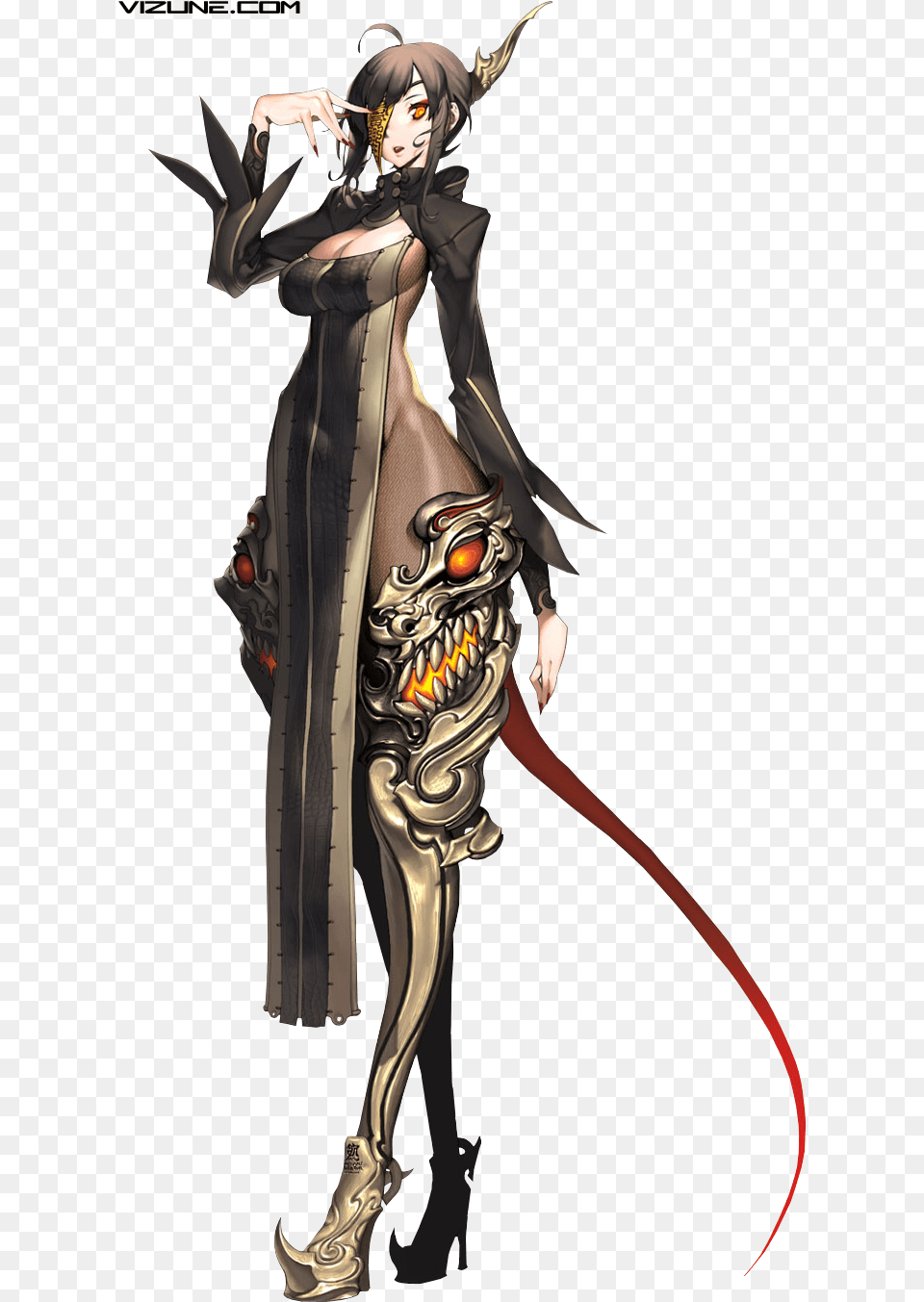 Blade And Soul Nomad Outfit Mmd Blade And Soul, Adult, Wedding, Publication, Person Free Transparent Png