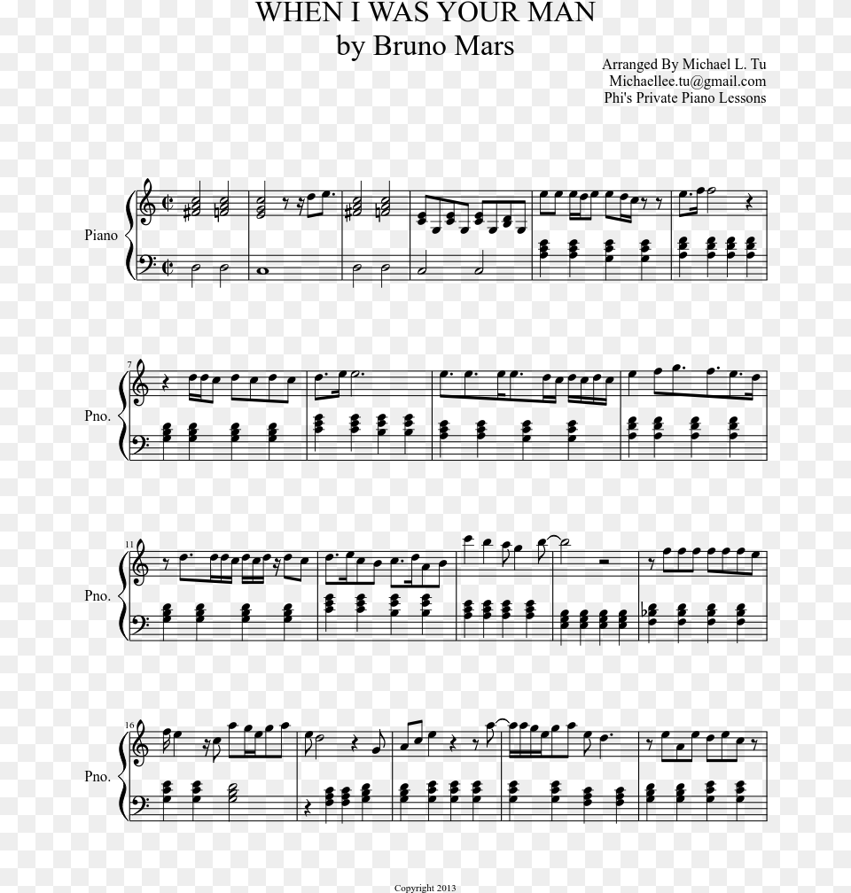 Blade And Soul Sheet Music, Gray Free Png