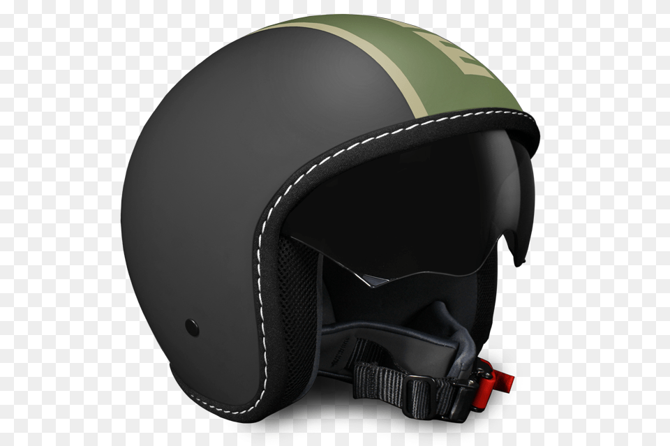Blade Frost Black Military Green Open Face Motorcycle Helmets, Crash Helmet, Helmet Png Image