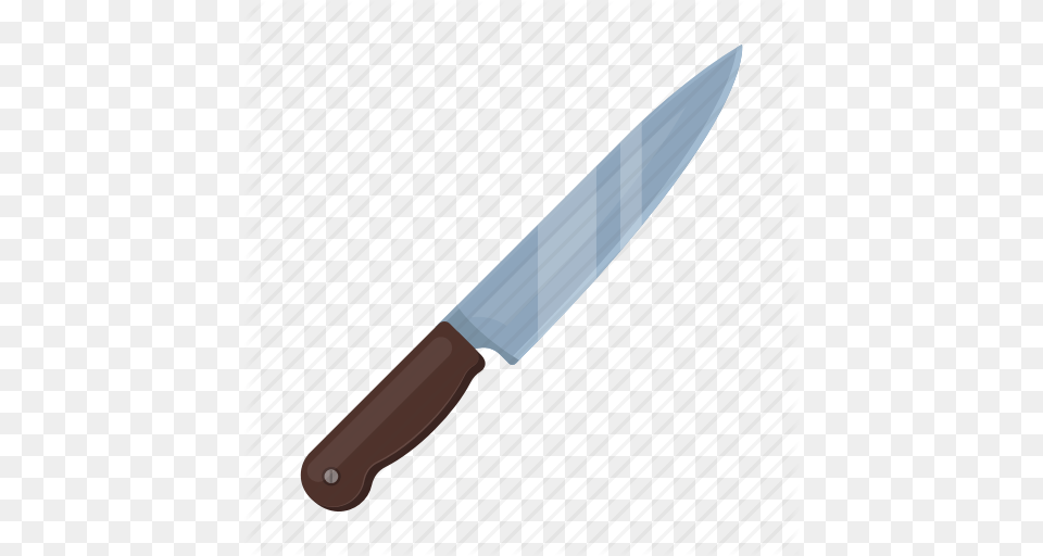 Blade Handle Kitchen Knife Steel Tool Icon, Dagger, Weapon Free Png Download