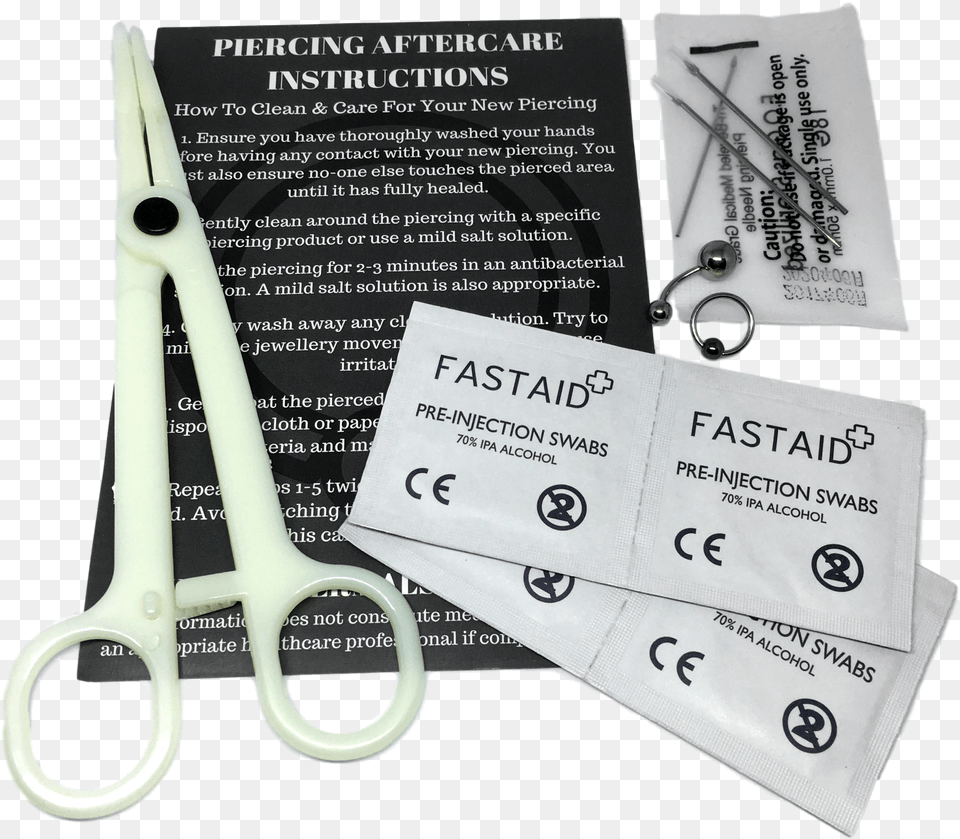 Blade Piercing Kit Body Piercing, Scissors, Business Card, Paper, Text Free Png