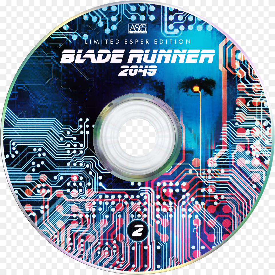 Blade Runner 2049 Logo, Disk, Dvd Free Png