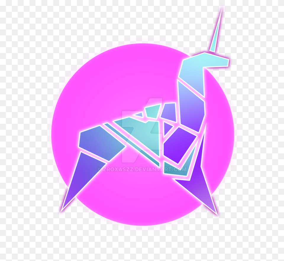 Blade Runner Origami Neon, Purple, Light, Art Png