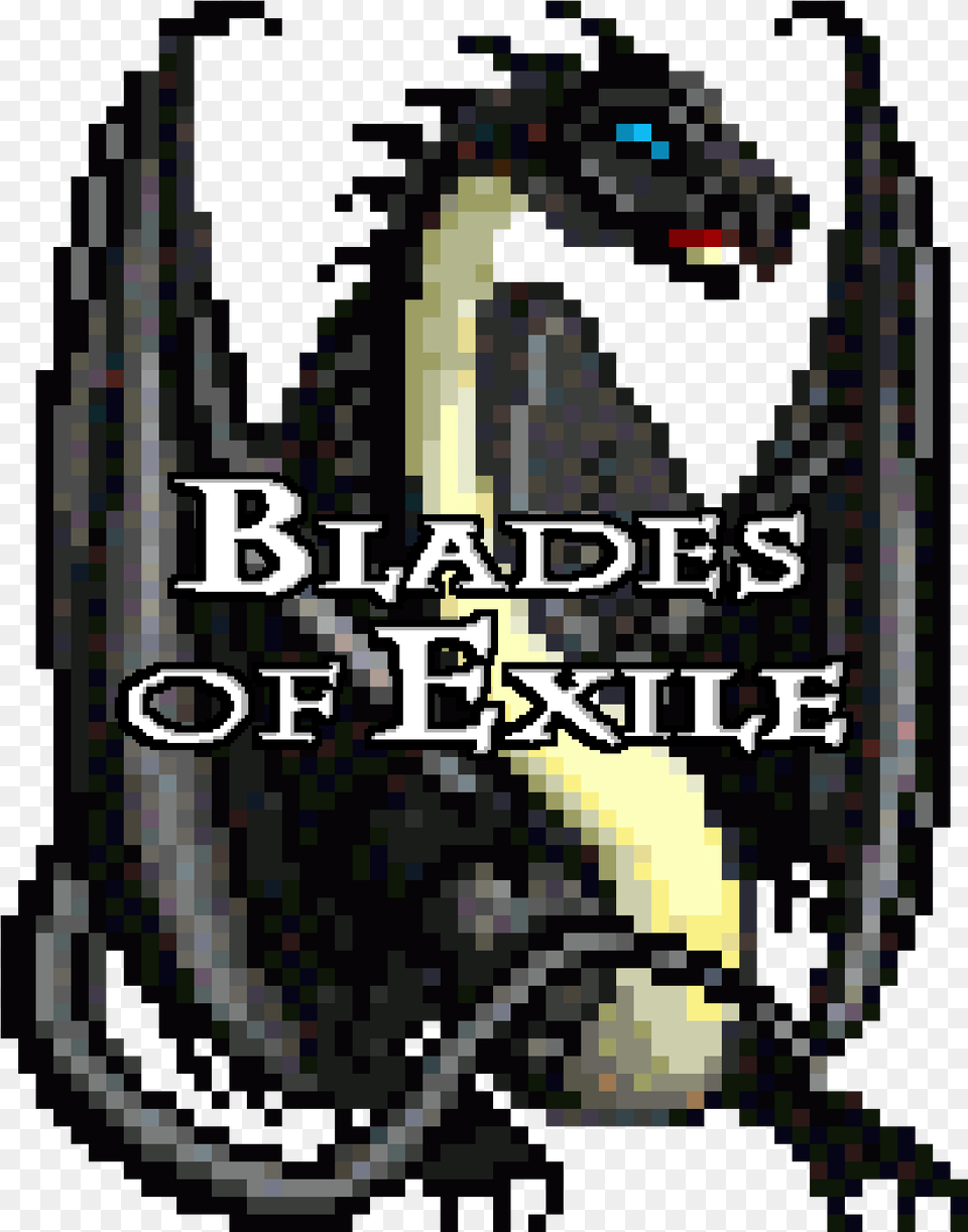 Blades Of Exile Black Dragon Graphic Design, Electronics, Hardware Png Image