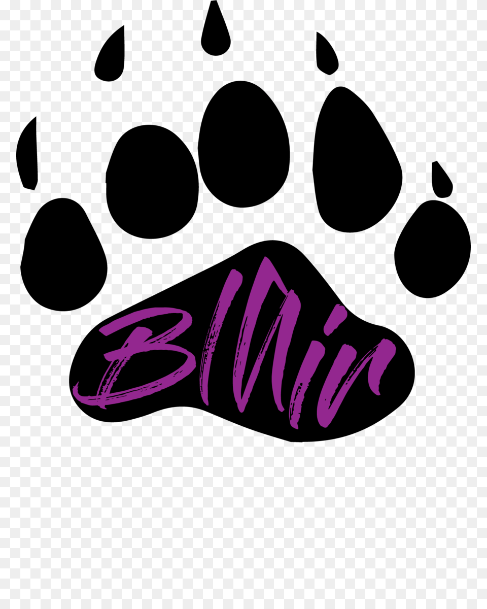 Blair Bear Paw Little Red Mare, Handwriting, Text, Purple Free Png Download