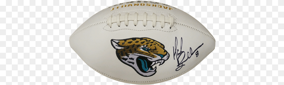Blake Bortles Autographed Jaguars Logo Football Psadna, Ball, Rugby, Rugby Ball, Sport Png Image