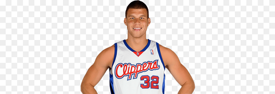 Blake Griffin Clippers Basketball Player, Clothing, Shirt, Adult, Male Png Image