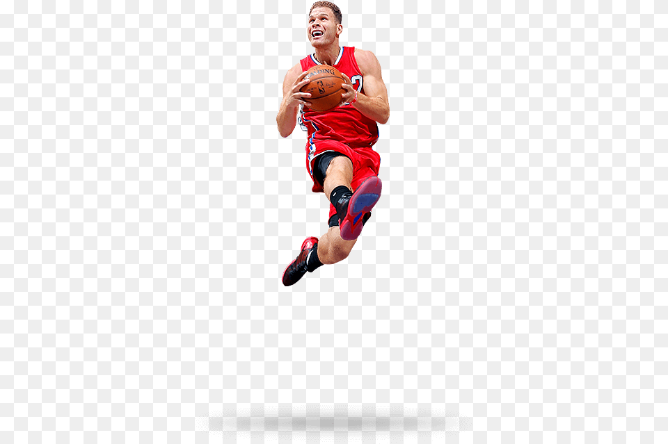 Blake Griffin Dunk Download Sprint, Adult, Male, Man, Person Free Transparent Png