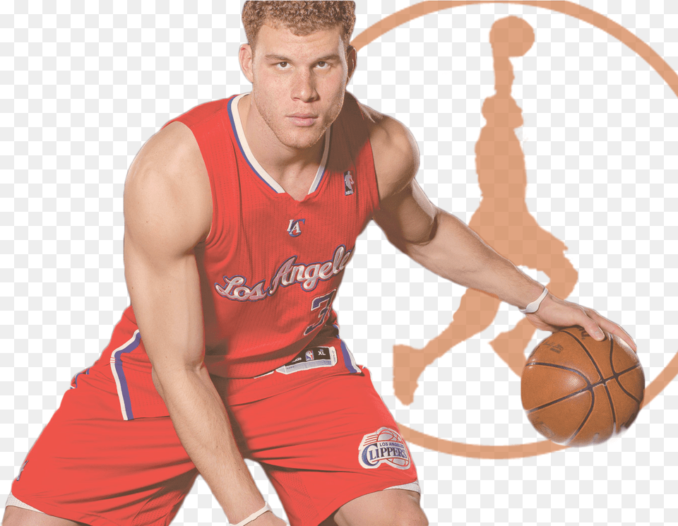 Blake Griffin Is Orange Blake Griffin, Ball, Basketball, Basketball (ball), Sport Free Png