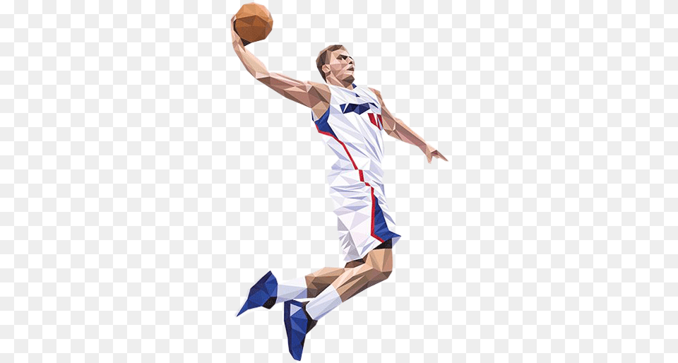 Blake Griffin Transparent Images Basketball Player, Person, Playing Basketball, Sport, Clothing Png Image