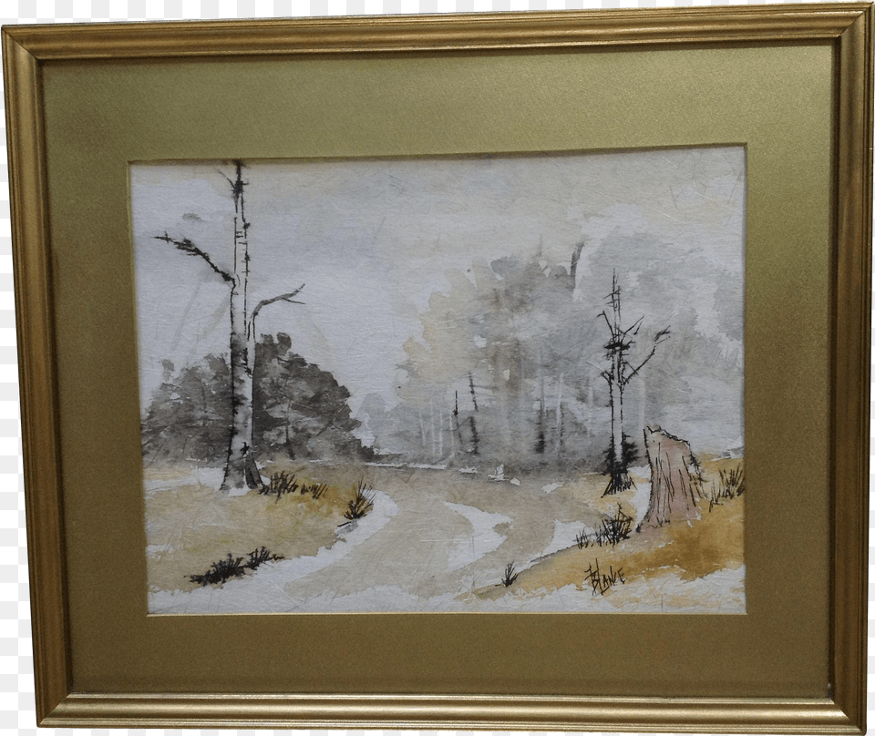 Blake Lance Landscape Mixed Media Watercolor Painting, Art Free Png