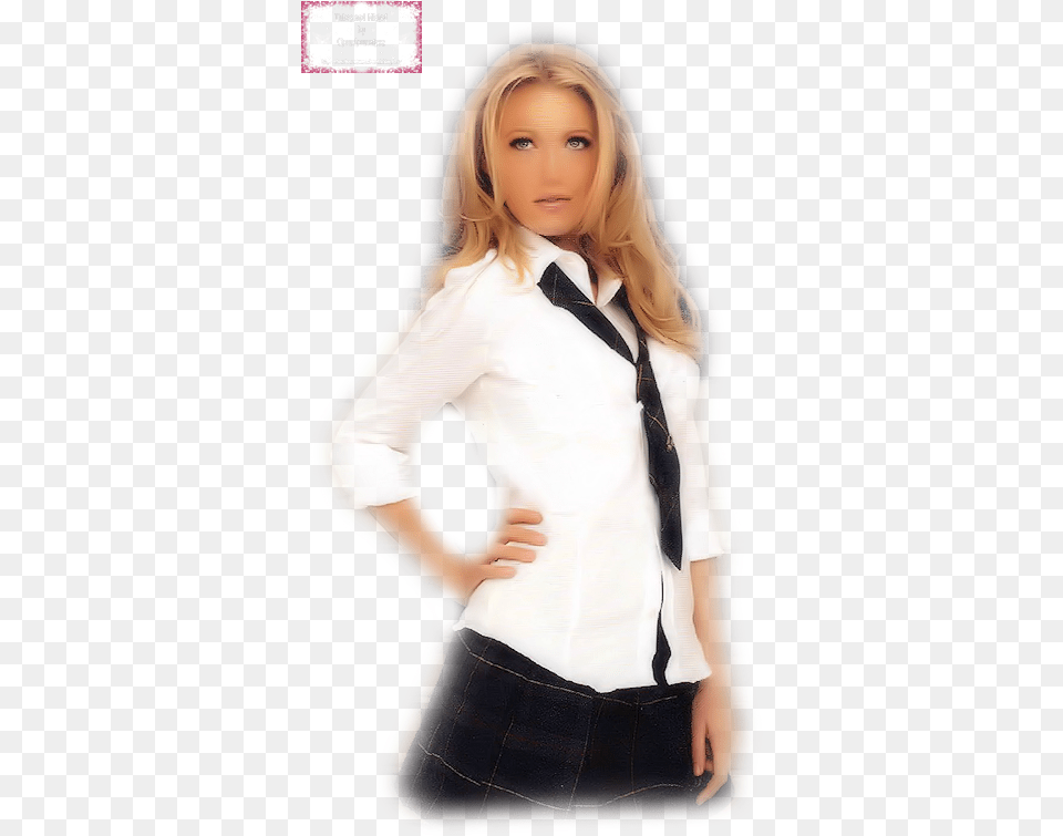 Blake Lively Gossip Girl School Girl, Accessories, Teen, Skirt, Tie Png Image