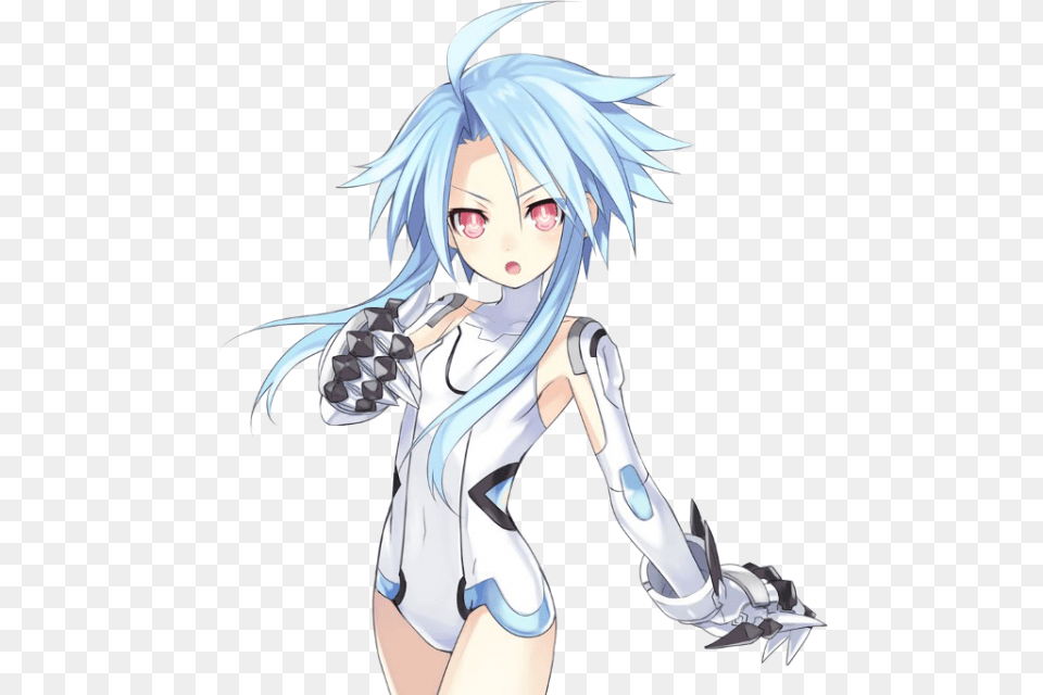 Blanc Hyperdimension Neptunia White Heart, Book, Comics, Publication, Adult Free Png Download